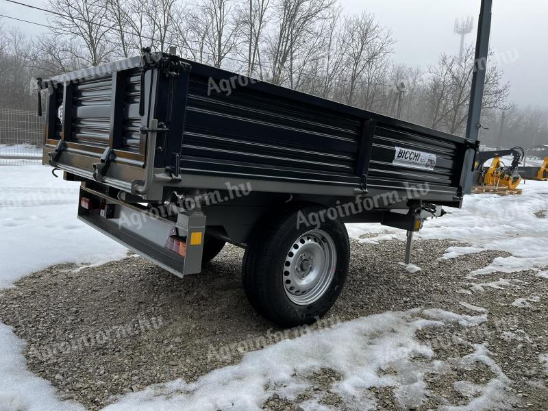 Bicchi 2,5 tonnás pótkocsi ÚJ