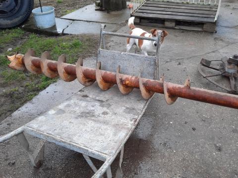 Földfúró csiga eladó Földfúró csiga eladó