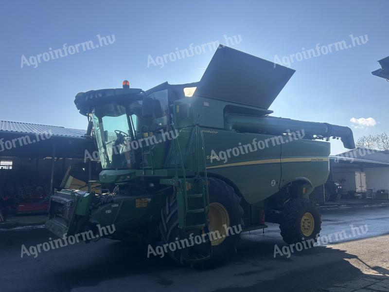Eladó John Deere S680i Hillmaster 4WD kombájn