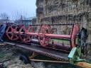 Claas 510 vágóasztal kocsival,  repcetoldattal