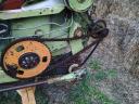 Claas 510 vágóasztal kocsival,  repcetoldattal