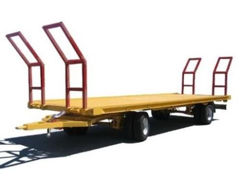 Bicchi B kéttengelyes többcélú platós pótkocsi