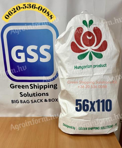 56×110 cm Tápos,  terményes,  zsák – MATYÓ MINTÁS