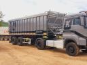 Kröger agroliner Agro Truck + Kröger agroliner letolófalas nyerges pótkocsi
