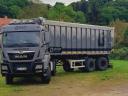 Kröger agroliner Agro Truck + Kröger agroliner letolófalas nyerges pótkocsi