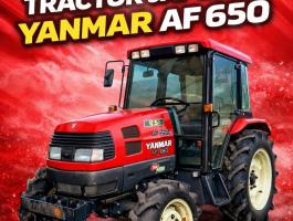 Yanmar AF 650 japán traktor – 4x4,  fülkés