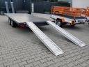 Új pótkocsi,  autószállító utánfutó,  trailer 220x450 cm! Azonnal elvihető