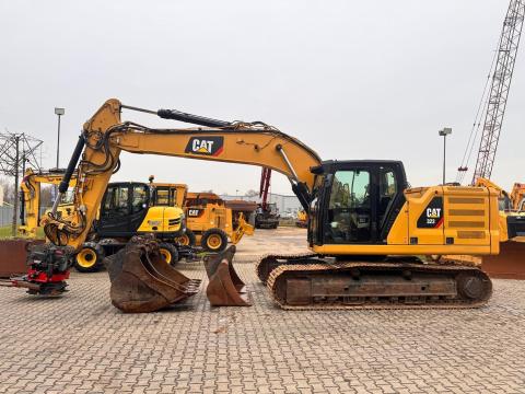 Caterpillar 323 07B / 2019 / 6 709 üzemóra / Lízing 20%-tól Caterpillar 323 07B / 2019 / 6 709 üzemóra / Lízing 20%-tól