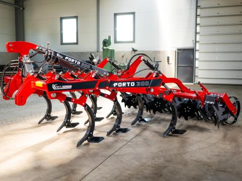 AMJ AGRO PORTO Gruber – 3,0 m, non-stop hidraulikus védelem