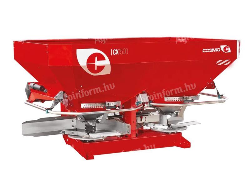 Eladó Cosmo CX függesztett műtrágyaszóró – olasz minőség, 1500–3200 l