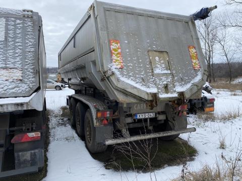 Carnehl CHKS 33 m³, 2005, billenős félpótkocsi eladó