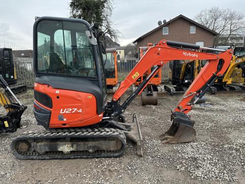 Kubota U 27-4 / 2015 / 2400 üzemóra / Lízing 20%-tól