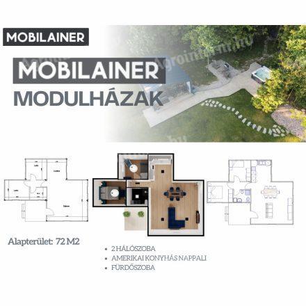 72 m²-ES MOBILHÁZ KULCSRAKÉSZEN