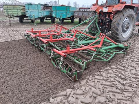 Acker 4 méteres fogasos boronás kombinátor dupla rögtörős símítós