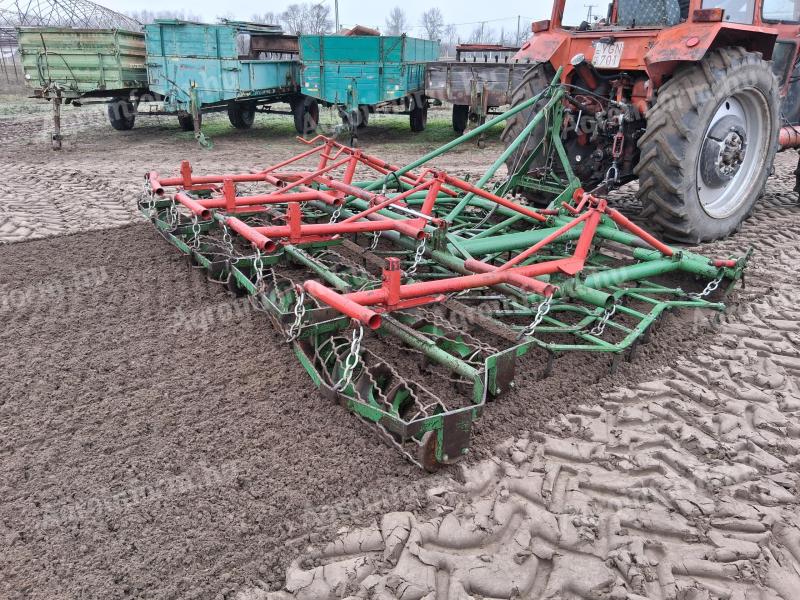 Acker 4 méteres fogasos boronás kombinátor dupla rögtörős símítós