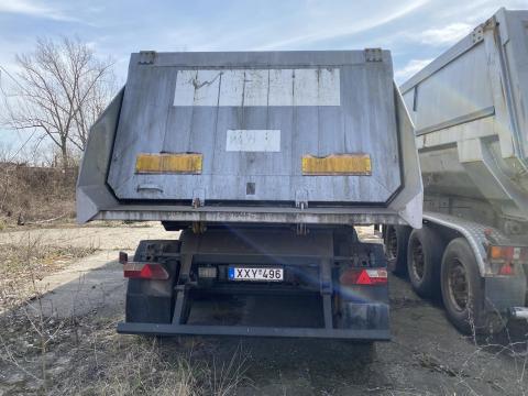 Eladó Meiller MHKS 41/3S nyerges billenős pótkocsi (25 m³-es kivitel), könnyű, teljesen alumínium felépítménnyel Eladó Meiller MHKS 41/3S nyerges billenős pótkocsi (25 m³-es kivitel), könnyű, teljesen alumínium felépítménnyel