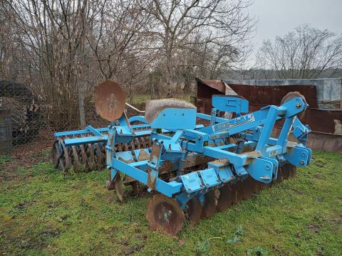 3 méter széles rövid tárcsa