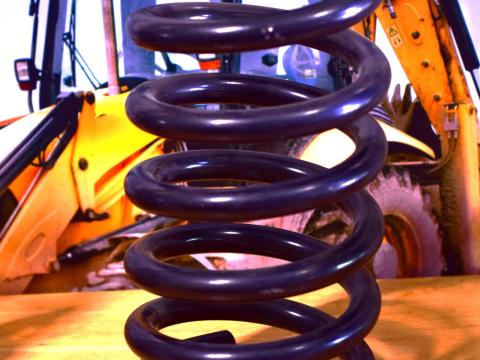 JCB Fastrac lengéscsillapító és HD rugó