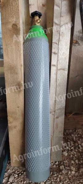 Eladó CO palack Corgon kevertgázzal, vas és rozsdamentes anyag hegesztéséhez, 200 barra töltve