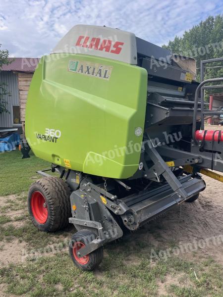 Claas Variant 360 körbálázó eladó kiváló állapotban