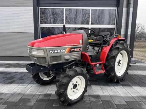 Yanmar F-220 japán kistraktor szervokormánnyal,  kapcsolható 4x4 hajtással – eladó