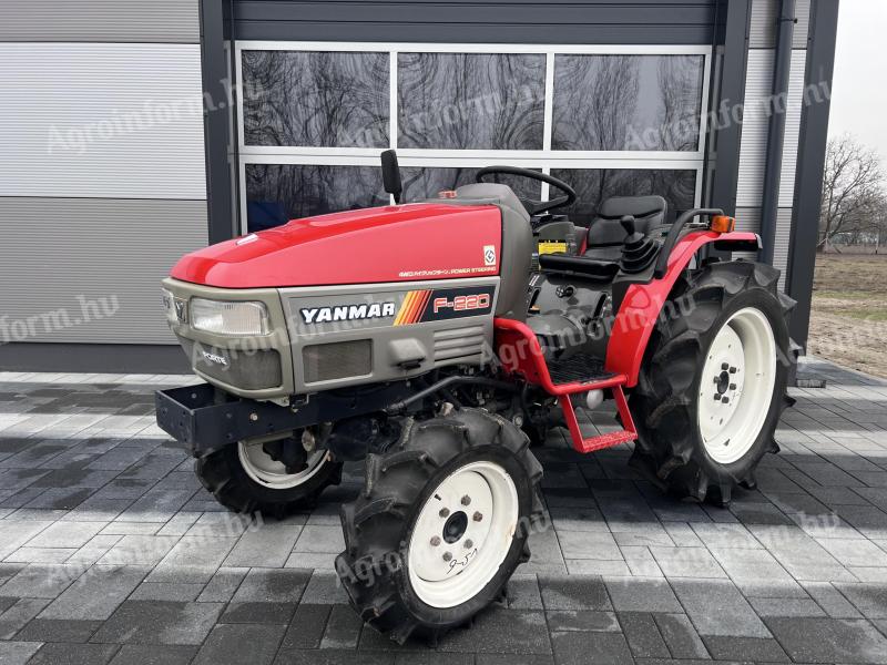 Yanmar F-220 japán kistraktor szervokormánnyal,  kapcsolható 4x4 hajtással – eladó