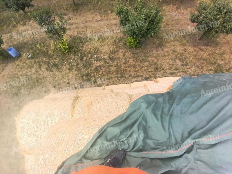 Szalma hálós körbála kapható