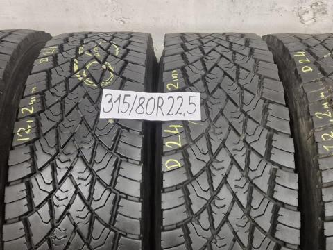 315/80 R22,5 használt teherautó gumiabroncsok eladóak