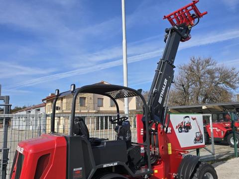 THALER 3448T Teleszkópos gémmel szerelt kerekes rakodó NÉMET GYÁRTMÁNYÚ! PÁLYÁZHATÓ