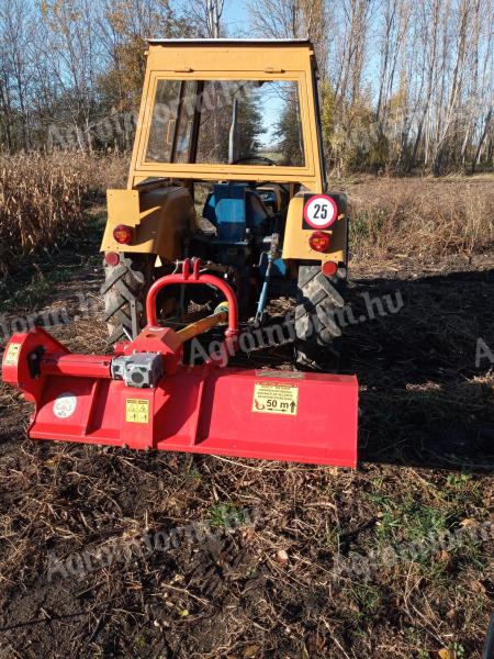 Del Morino 132 cm széles, szinte új kalapácsos szárzúzó