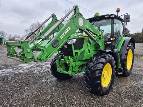 John Deere 6170R 50 km/h IVT rakodóval