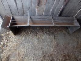 Rácsos önitató haszonállatoknak (222 cm x 37 cm) Kiskunfélegyházán