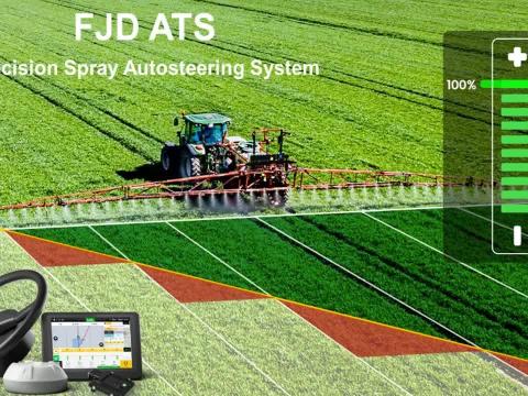 FJD ATS – permetező szakaszoló és automata kormányzási rendszer FJD ATS – permetező szakaszoló és automata kormányzási rendszer
