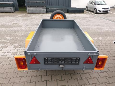 Új masszív utánfutó 100x180 cm! Készletről, azonnal vihető Új masszív utánfutó 100x180 cm! Készletről, azonnal vihető