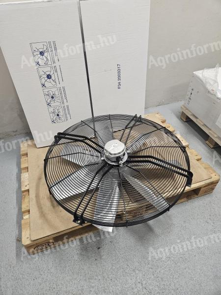 ÚJ ! Ipari Axiál ventilátor 800mm átm. 23500m3/h 180pa Ziehl-Abegg FC080-SDI.6K.V7