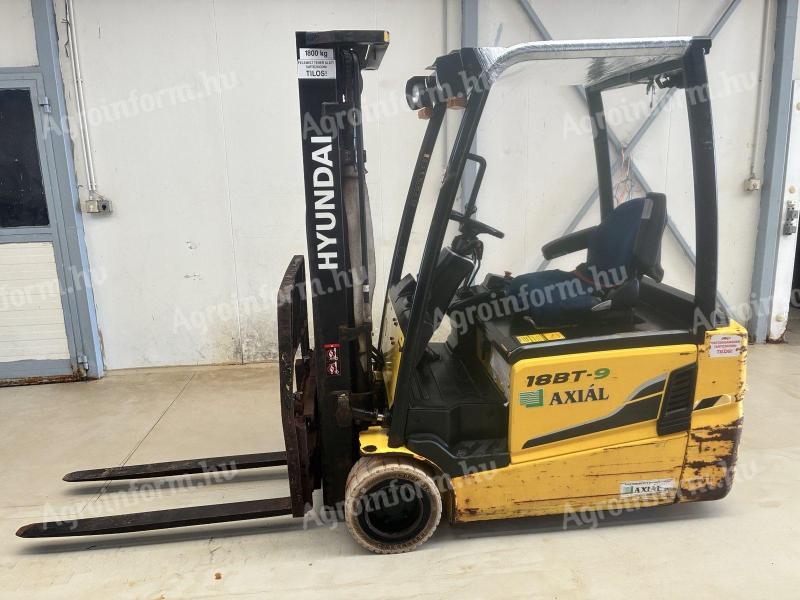 HYUNDAI 18BT-9U 1,8 tonna teherbírású elektromos üzemű homlokvillás targonca