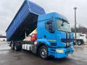 Renault Premium 6x2 háromoldalú billenős, gabonaszállító