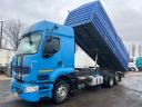 Renault Premium 6x2 háromoldalú billenős, gabonaszállító