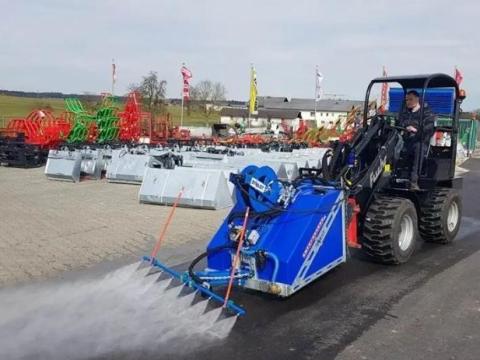 Magasnyomású mosó adapter rakodógépre,  homl.rakodóra,  ker. rakodóra,  tel.rak-ra PÁLYÁZHATÓ