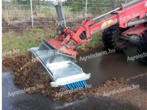 Seprűkefe adapter rakodógépre,  homl.rakodóra,  ker. rakodóra,  tel.rakodóra PÁLYÁZHATÓ