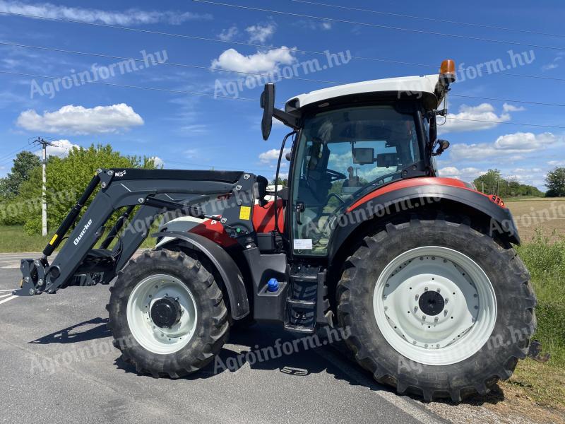 Steyr Expert 4130 CVT / Új Quicke N5S rakodóval / 2022-es, 2820 üzemórával, kitűnő állapotban eladó