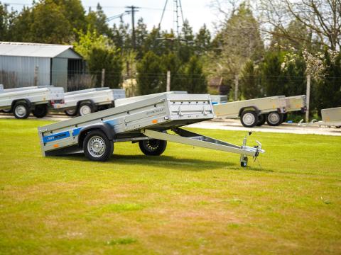 Új billenős SEBAL - Tractus 263 (263 x 150 cm) utánfutó 549.000 Ft