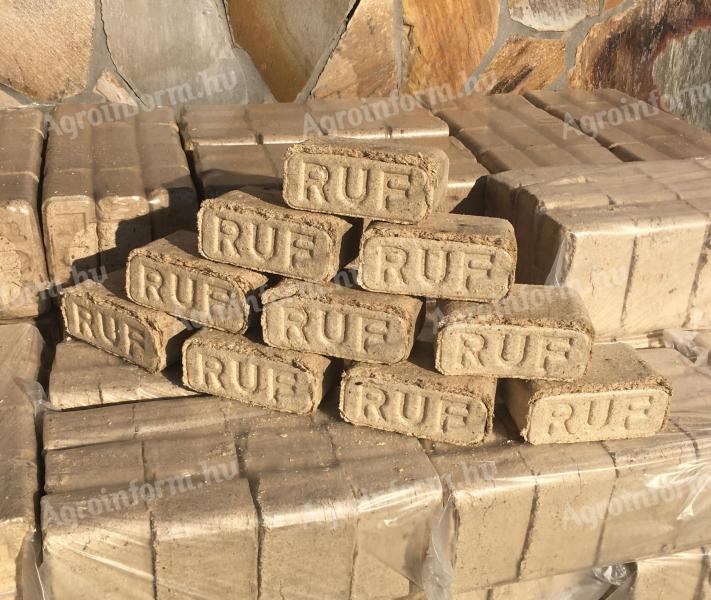 RUF tüzelő fabrikett 150 Ft/kg áron Fejér megyében