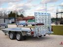 Új SEBAL - Bau 300 - 2 tengelyes (2700 kg) gépszállító utánfutó