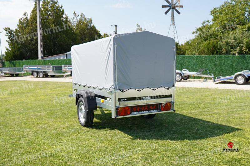 Új ponyvás SEBAL-200 utánfutó bruttó 418.000 Ft-tól