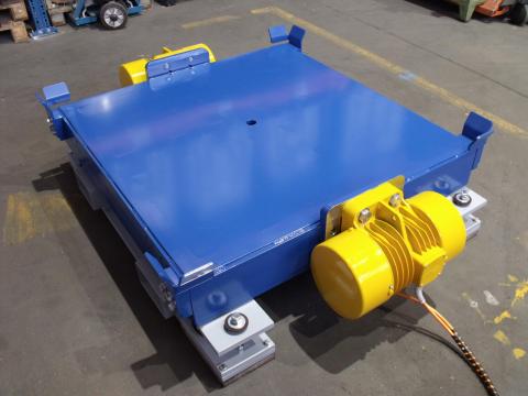 Knauer vibrációs Big Bag tömörítő állomás (asztal vagy keret)