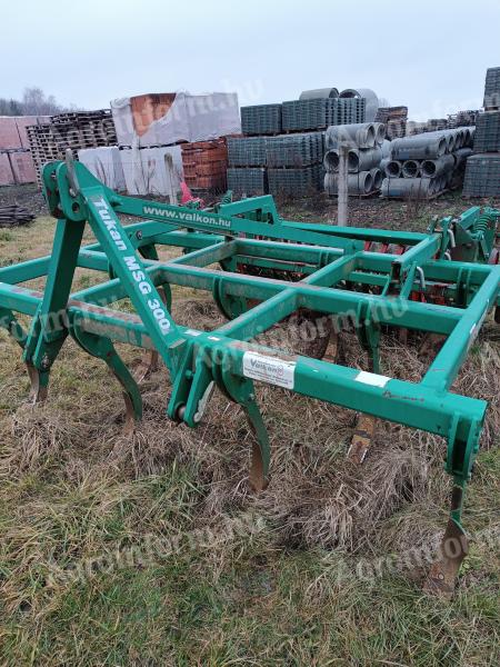 Regent Tukan MSG 300 gruber, 3 méteres munkaszélesség, 11 kapával