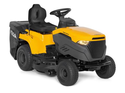 STIGA fűgyűjtős fűnyíró traktor ESTATE 384 M