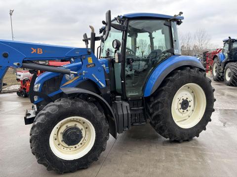 NEW HOLLAND T5.95 + HAUER homlokrakodó