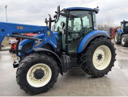 NEW HOLLAND T5.95 + HAUER homlokrakodó